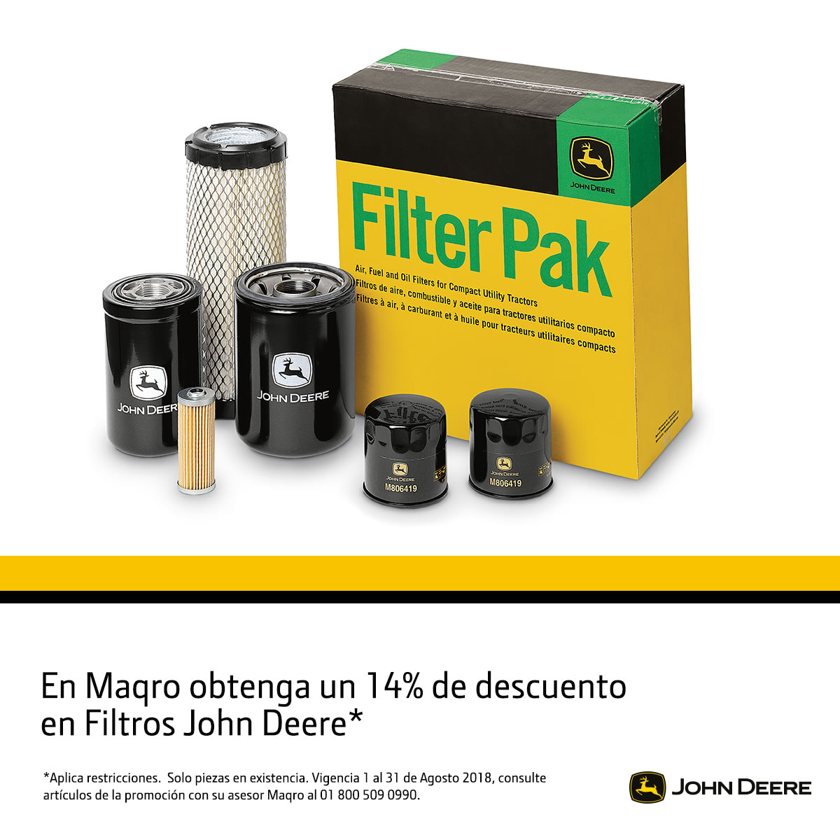 Filtros John Deere
